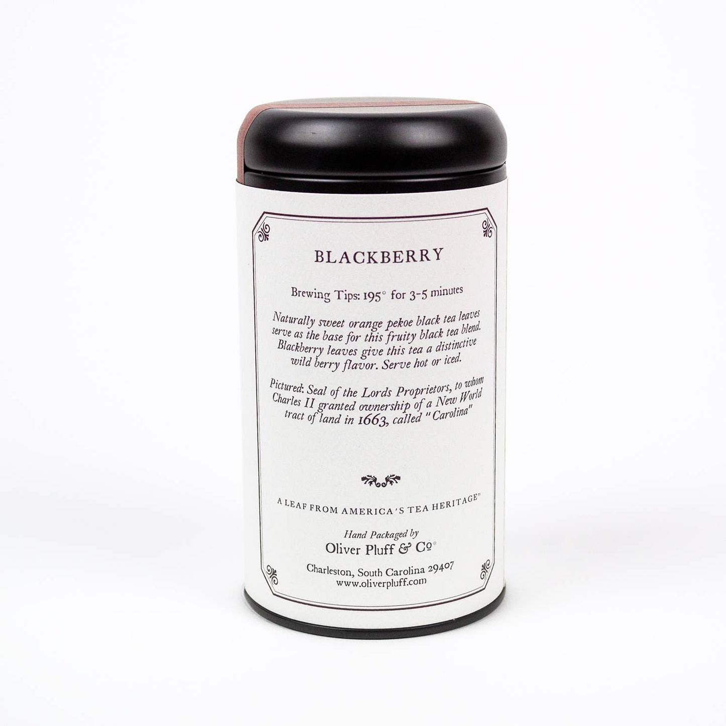 Blackberry - Loose Tea in Signature Tea Tin