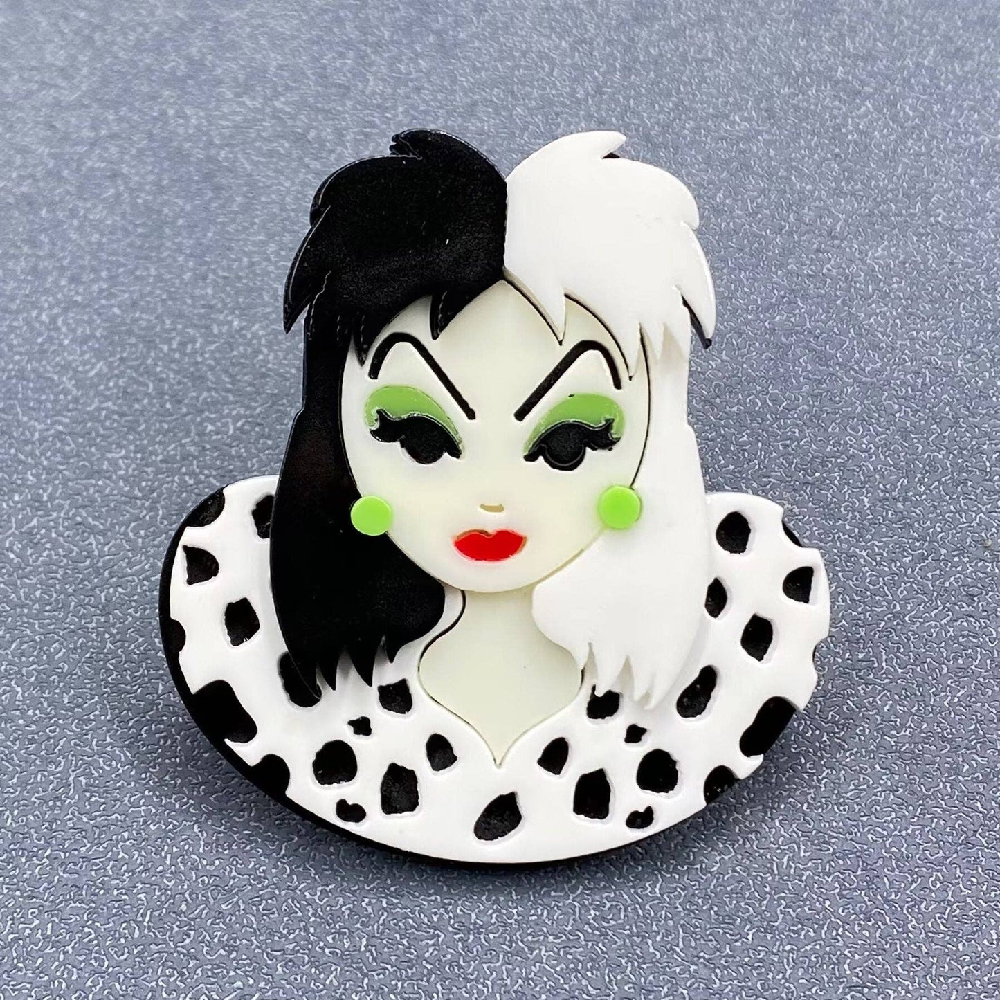 Creative Beauty Acrylic Brooch - MIO63655