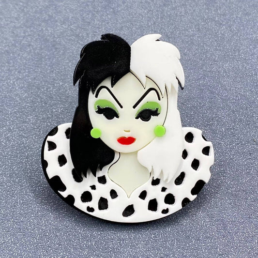 Creative Beauty Acrylic Brooch - MIO63655